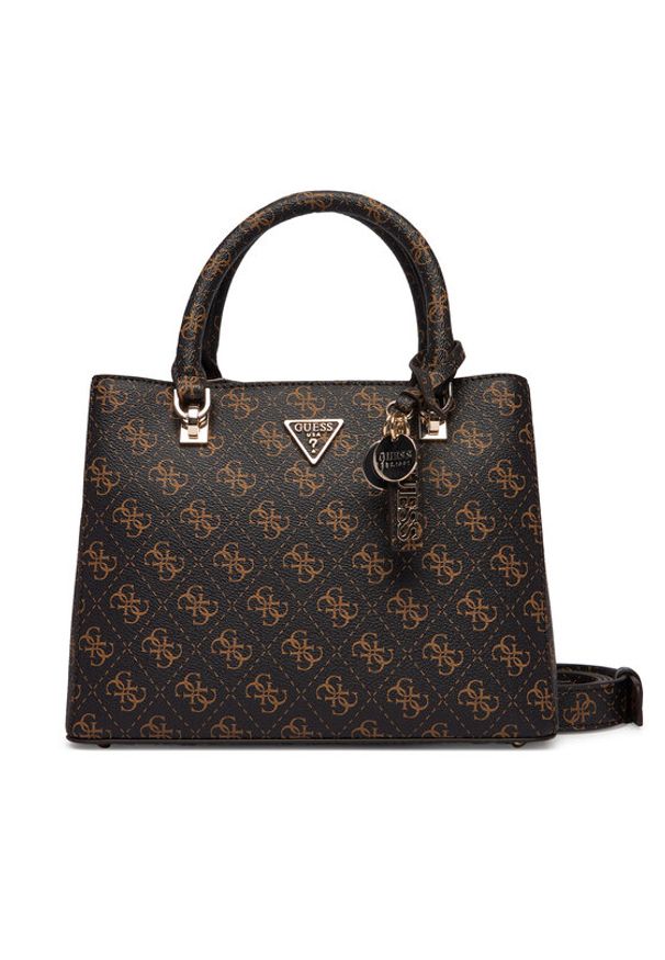 Guess Torebka HWQG96 72050 Brązowy. Kolor: brązowy. Materiał: skórzane