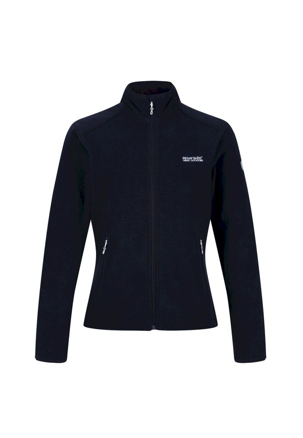 Regatta - Damski Polar Z Suwakiem Floreo IV. Kolor: niebieski. Materiał: polar. Sezon: zima. Sport: turystyka piesza