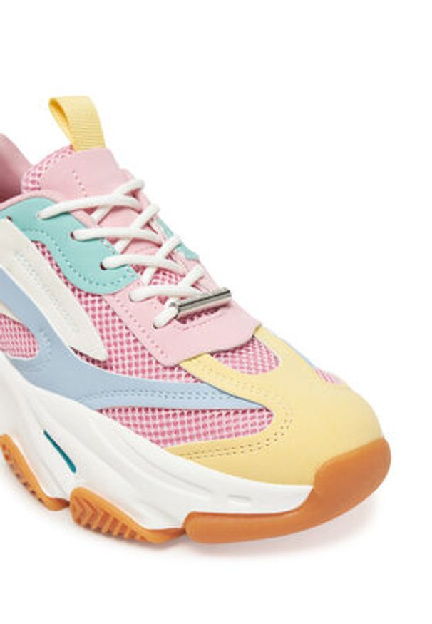 Steve Madden Sneakersy Possession-E SM19000033 Kolorowy. Materiał: materiał. Wzór: kolorowy