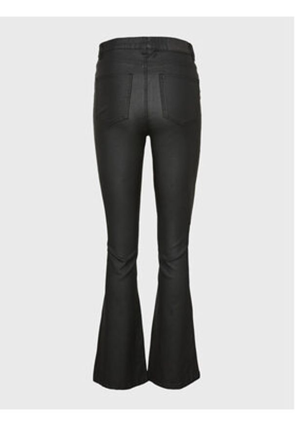 Noisy may - Noisy May Spodnie z imitacji skóry Sallie 27018425 Czarny Skinny Fit. Kolor: czarny. Materiał: skóra