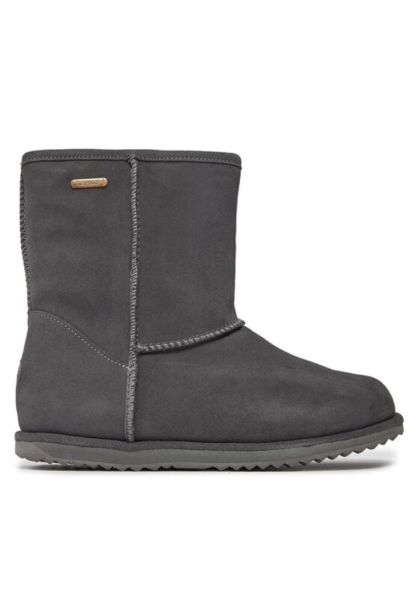 EMU Australia Śniegowce Brumby Lo Teens T10773 Szary. Kolor: szary. Materiał: zamsz, skóra