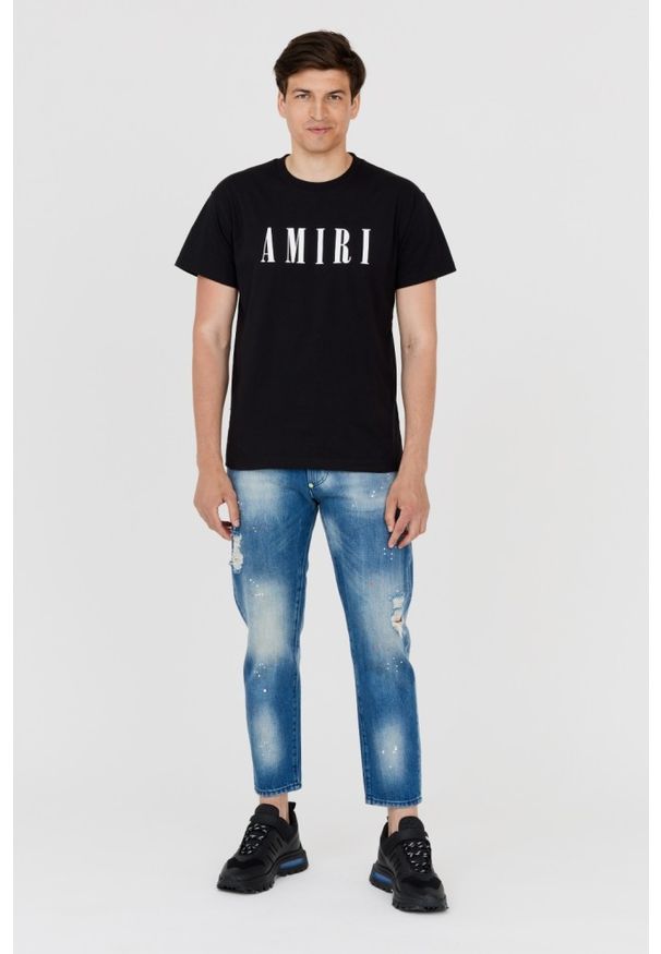 Philipp Plein - PHILIPP PLEIN Niebieskie męskie jeansy detroit. Kolor: niebieski