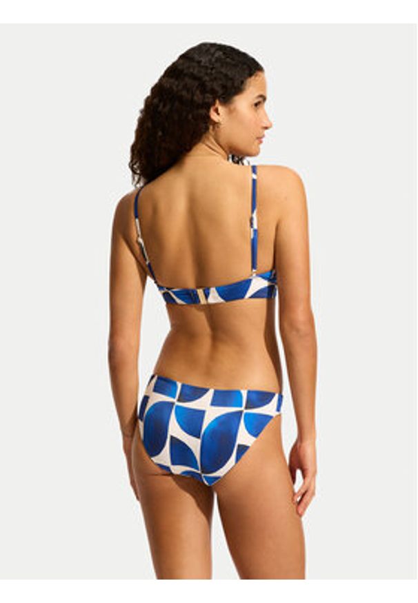 Seafolly Góra od bikini 31493-238 Niebieski. Kolor: niebieski. Materiał: syntetyk