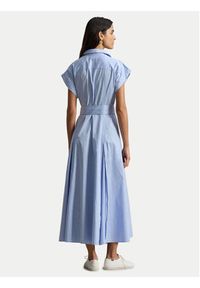 Polo Ralph Lauren Sukienka koszulowa 211A96363001 Błękitny Regular Fit. Typ kołnierza: polo. Kolor: niebieski. Materiał: bawełna. Typ sukienki: koszulowe #6