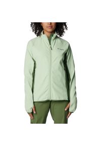 columbia - Polarowy sweter damski Columbia Spectre Ridge Full Zip Tech Fleece. Kolor: zielony. Materiał: nylon, poliester, elastan