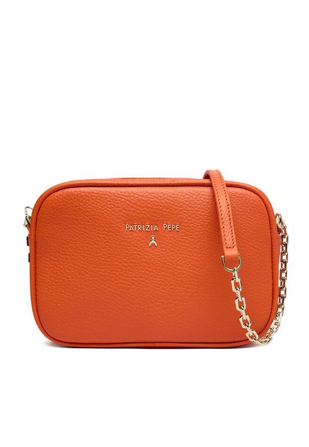 Torebka Patrizia Pepe. Kolor: pomarańczowy