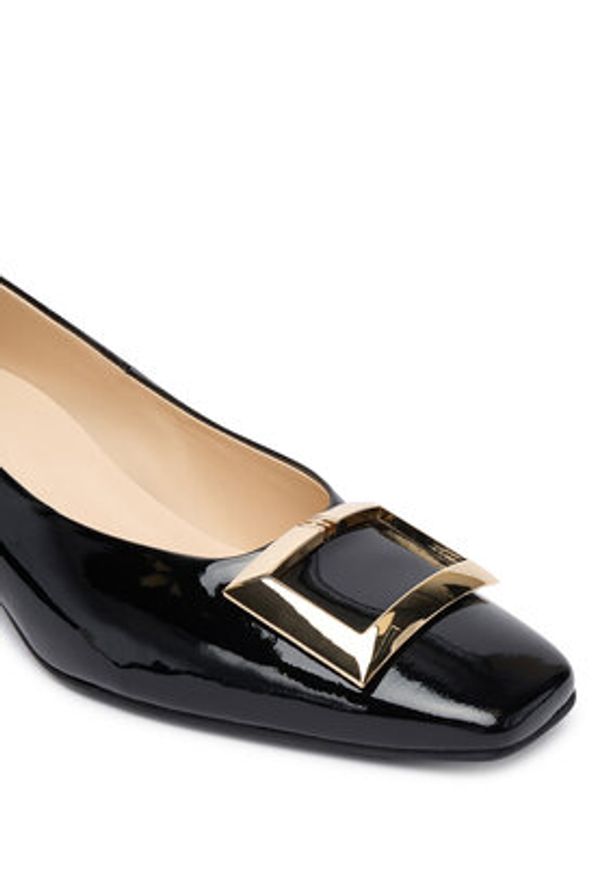 HÖGL Czółenka 0-104024-01000 Czarny. Kolor: czarny. Materiał: skóra