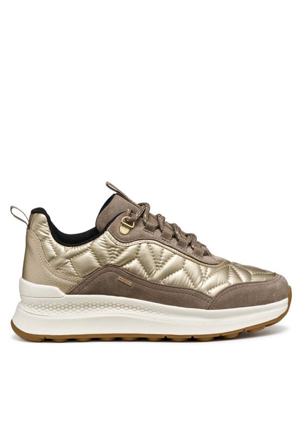 Geox Sneakersy D Spherica Actif X2 D46WPD 0FU22 C6172 Brązowy. Kolor: brązowy. Materiał: skóra