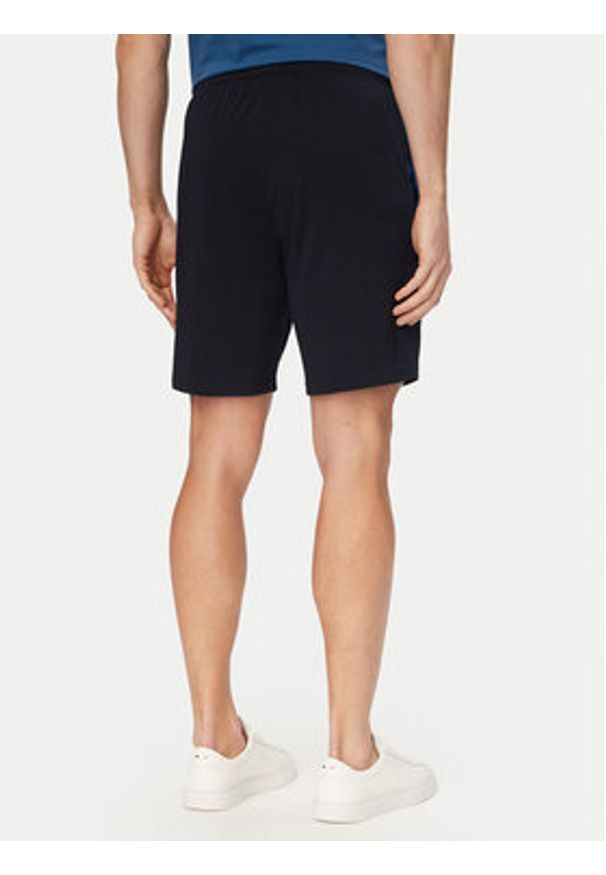 BOSS Szorty sportowe Mix&Match 50515314 Granatowy Regular Fit. Kolor: niebieski. Materiał: bawełna. Styl: sportowy