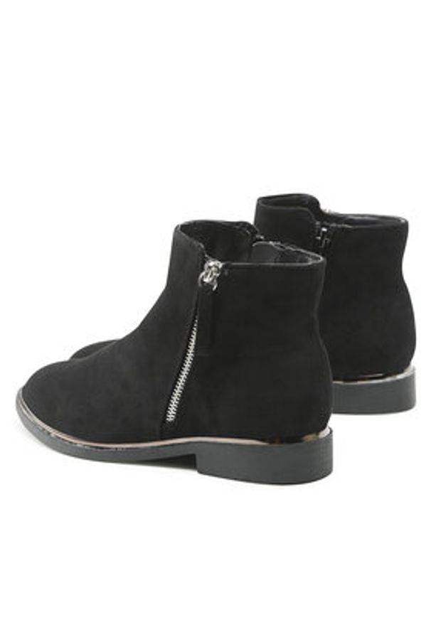 Jenny Fairy Botki WYL1956-2 Czarny. Kolor: czarny. Materiał: materiał