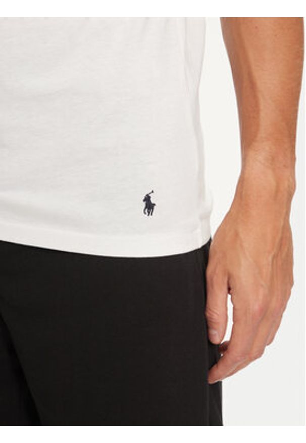 Polo Ralph Lauren Komplet 3 t-shirtów Classic Crew 714830304003 Biały Regular Fit. Typ kołnierza: polo. Kolor: biały. Materiał: bawełna
