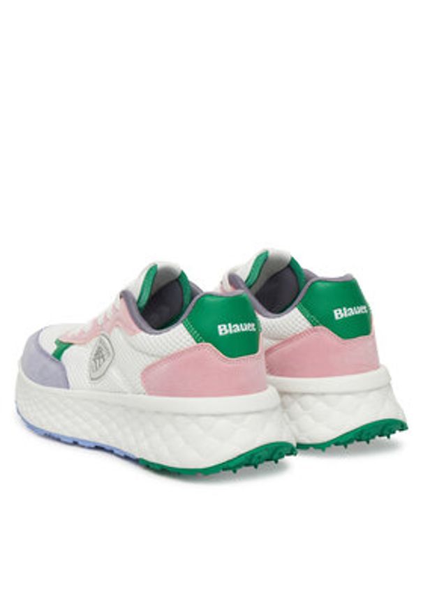 Blauer Sneakersy S5LYNN01 Biały. Kolor: biały. Materiał: materiał