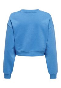 only - ONLY Bluza 15304167 Niebieski Regular Fit. Kolor: niebieski. Materiał: syntetyk #4