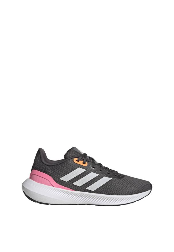 Adidas - Buty Runfalcon 3.0. Kolor: biały, szary, różowy, wielokolorowy. Materiał: materiał. Sport: bieganie