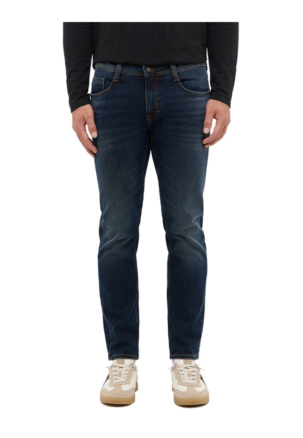 Męskie Spodnie jeansowe Mustang Style Oregon Slim Denim Blue 1016800 5000 883