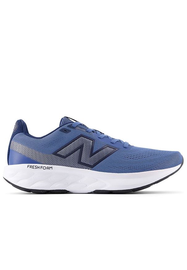 Buty męskie New Balance Fresh Foam M52028X - niebieskie. Kolor: niebieski. Materiał: guma. Szerokość cholewki: normalna. Sport: fitness