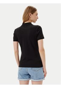 Lacoste Polo PF5462 Czarny Slim Fit. Typ kołnierza: polo. Kolor: czarny. Materiał: bawełna #6