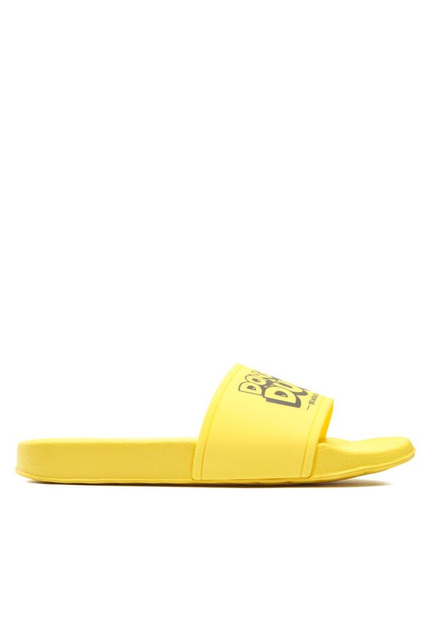 Klapki Disney 100. Kolor: żółty. Wzór: motyw z bajki