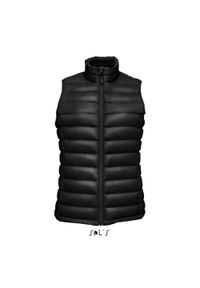 SOL'S - Damska kurtka bez rękawów Sol's Wilson Bw. Kolor: czarny. Materiał: puch. Długość rękawa: bez rękawów #1