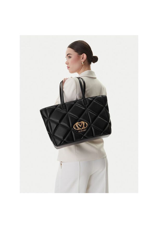 Love Moschino - Torebka LOVE MOSCHINO. Kolor: czarny