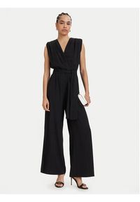 ACCESS FASHION Kombinezon 63-5501-183 Czarny Regular Fit. Kolor: czarny. Materiał: syntetyk #4