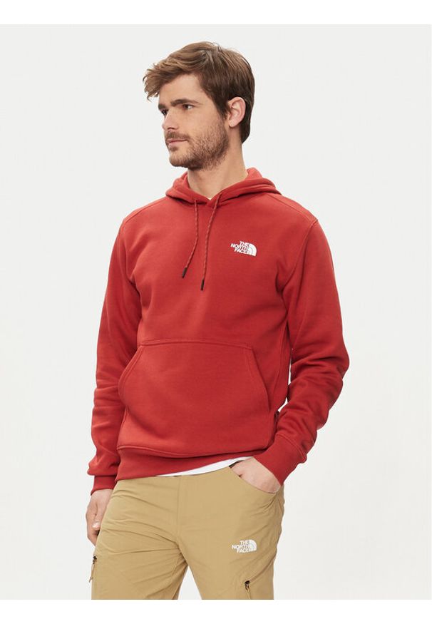 The North Face Bluza NF0A880U Czerwony Regular Fit. Kolor: czerwony. Materiał: syntetyk