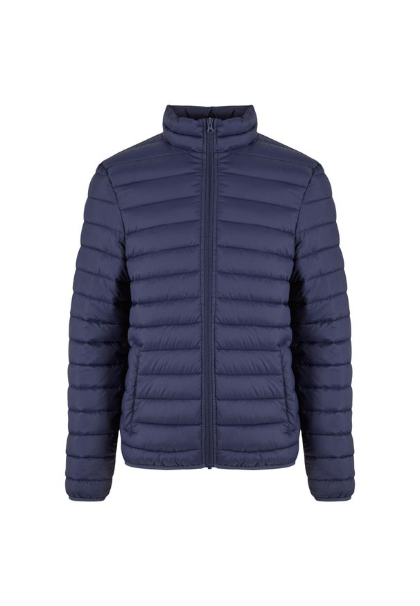 Lekka kurtka puchowa Urban Classics. Kolor: niebieski. Materiał: puch. Sezon: zima