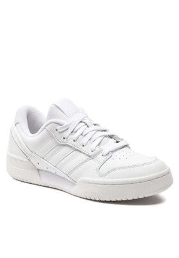 Adidas - adidas Sneakersy Team Court 2 Str IF1192 Biały. Kolor: biały. Materiał: skóra
