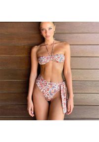 Intica - Bikini wiązane na szyję szybkoschnące plażowe Fadhila. Kolor: wielokolorowy. Materiał: tkanina, materiał