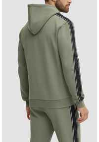 Guess - GUESS Zielona bluza męska Mickey, Rozmiar XL. Kolor: zielony. Materiał: poliester, bawełna, materiał #4