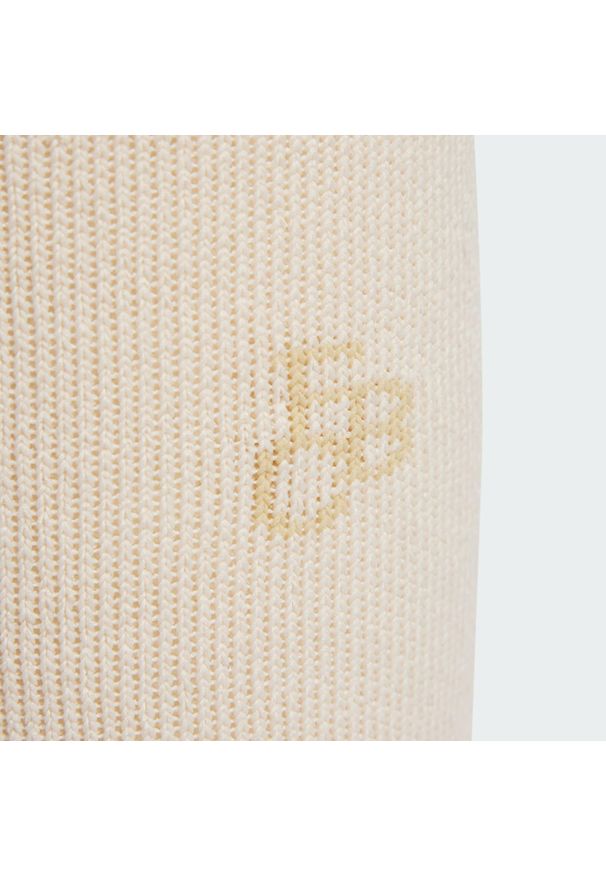 Adidas - Getry FC Bayern 24/25 Third. Kolor: beżowy. Materiał: materiał. Sport: piłka nożna