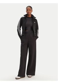 Adidas - adidas Spodnie dresowe Off Placed 3-Stripes JX2733 Czarny Wide Leg. Kolor: czarny. Materiał: syntetyk, bawełna #2