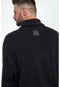 Armani Exchange - Sweter męski wełniany ARMANI EXCHANGE. Materiał: wełna #5