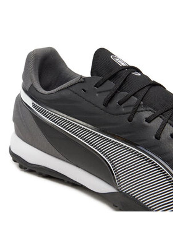 Puma Buty do piłki nożnej KING MATCH TT 107879 01 Czarny. Kolor: czarny. Materiał: skóra