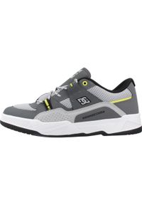 DC Shoes - Tenisówki Dc Model Construct Kolor Szary. Kolor: szary. Materiał: syntetyk, tkanina, skóra