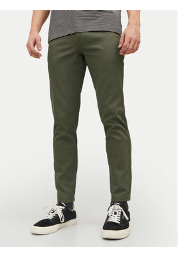 Jack & Jones Komplet 2 par spodni 12180705 Kolorowy Slim Fit. Materiał: bawełna. Wzór: kolorowy