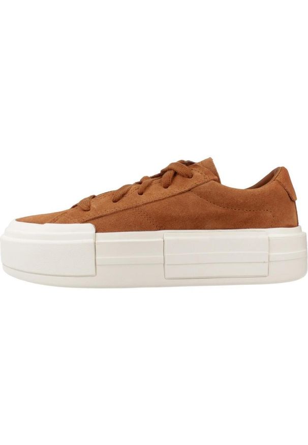 Converse - Buty CONVERSE CRUISE SUEDE Brązowy. Kolor: brązowy. Materiał: zamsz, materiał. Styl: sportowy