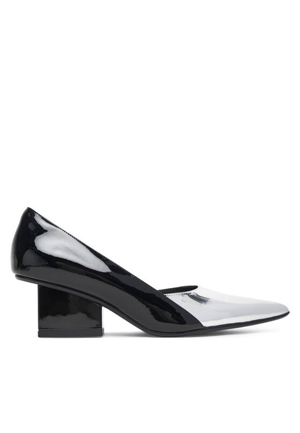 United Nude Czółenka Raila Pump 1075422913 Czarny. Kolor: czarny. Materiał: lakier, skóra