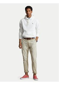 Polo Ralph Lauren Bluza Fleece 710766778009 Biały Regular Fit. Typ kołnierza: polo. Kolor: biały. Materiał: syntetyk, bawełna #4