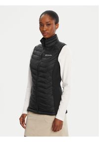 columbia - Columbia Bezrękawnik Powder Pass Vest EK0192 Czarny Regular Fit. Kolor: czarny. Materiał: syntetyk. Długość rękawa: bez rękawów #1