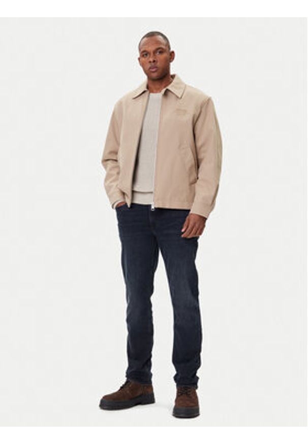 Lee Jeansy West 112373386 Czarny Straight Fit. Kolor: czarny