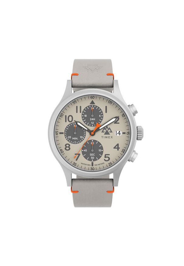 Timex Zegarek Expedition North Sierra Chrono TW2W16500 Szary. Kolor: szary