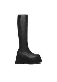 DeeZee Muszkieterki W3LH164802H Czarny. Kolor: czarny. Materiał: syntetyk, materiał