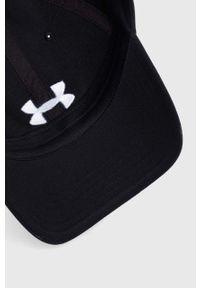 Under Armour czapka z daszkiem Branded kolor czarny z aplikacją. Kolor: czarny. Materiał: tkanina. Wzór: aplikacja #2