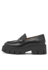 Badura Loafersy MELITO-E23-25713PE Czarny. Kolor: czarny. Materiał: skóra #5