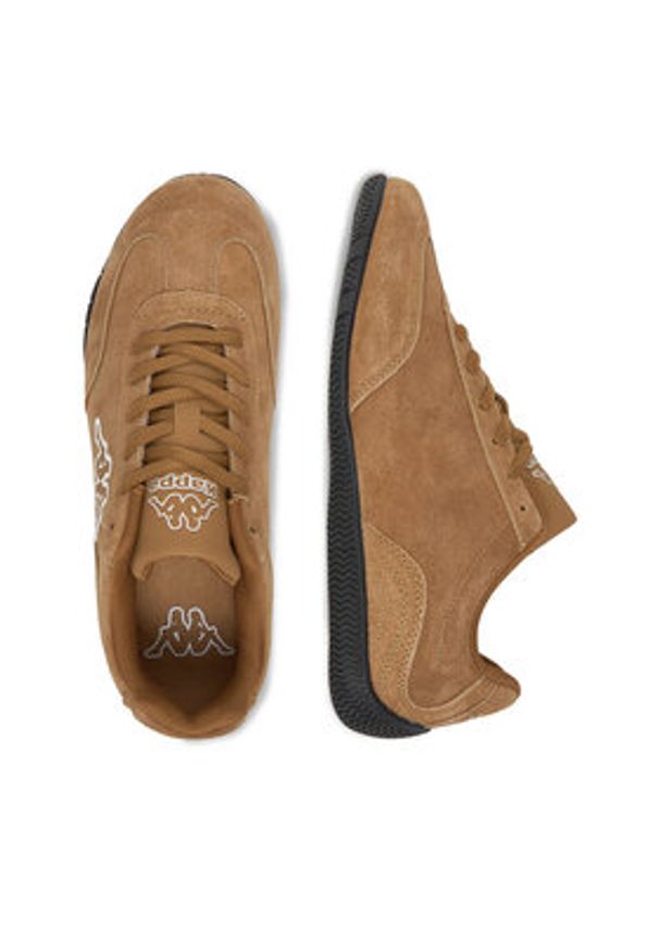 Kappa Sneakersy CEO-WP40-045Z-A Brązowy. Kolor: brązowy. Materiał: skóra, zamsz