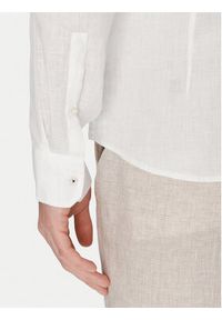 JOOP! Koszula 17 JSH-146Pai-W 30046075 Biały Slim Fit. Kolor: biały. Materiał: len #3