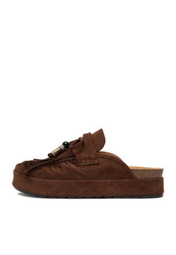 DeeZee Klapki CEO-HXX25C05-2 Brązowy. Kolor: brązowy. Materiał: materiał