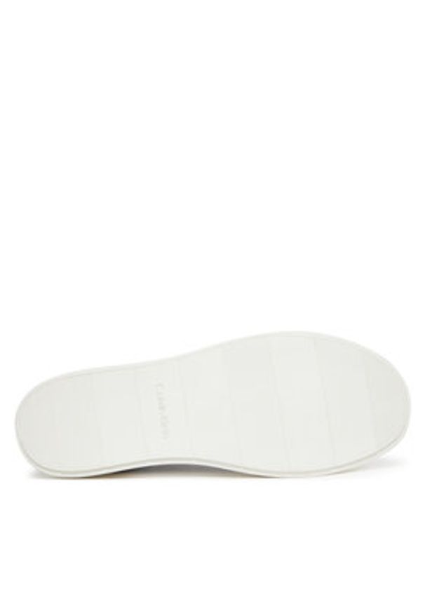 Calvin Klein Sneakersy Low Top Lace Up Unlined Lth HM0HM01885 Czarny. Kolor: czarny. Materiał: skóra