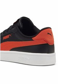 Puma - Młodzieżowe skórzane sneakersy Smash 3.0 PUMA. Kolor: czerwony, czarny, wielokolorowy. Materiał: skóra #2